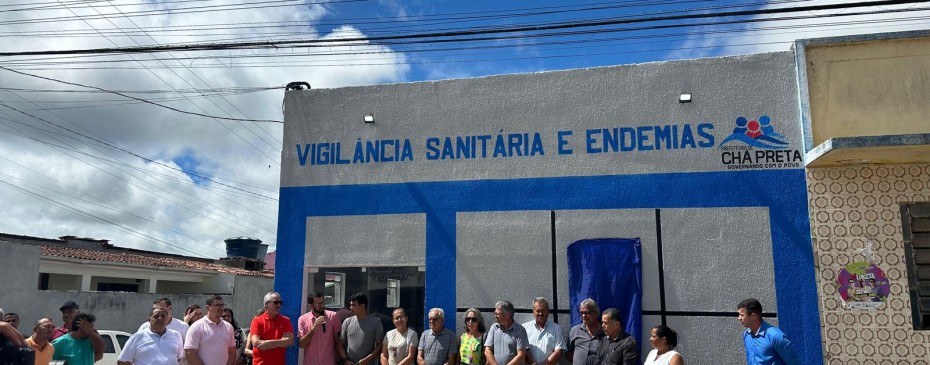 Prefeitura de Chã Preta entrega prédio reformado aos Agentes de Endemias e Vigilância Sanitária 